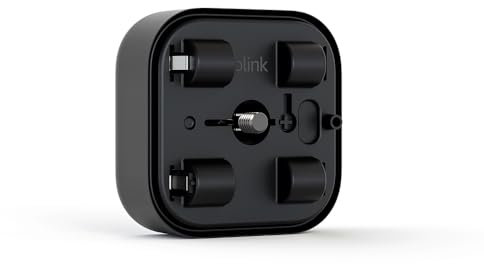 Nuovo modulo estensione pile Blink Outdoor 4 | Accessorio per videocamera di sicurezza smart wireless Outdoor 4 | quattro anni di autonomia | si configura in pochi minuti | pile incluse
