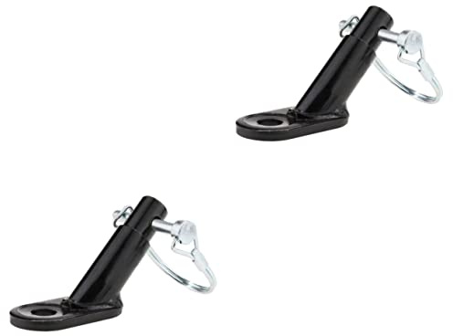 INOOMP 2pcs Iron Bike Hitch Replacement Coupler for Trailers Attachment for Bike Cargo and Pet Trailers for Towing