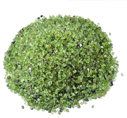 XYUERU 1.1LB Green Small Aquarium Substrate Gravel Sand,Natural Decorative Polished Stone Suitable for Plants Home Decoration DIY Handmade Fish Tanks Vase Filler