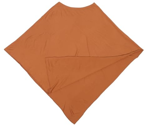 WOONEKY Cache-allaitement Léger en Modal et Coton, Couverture Kaki Moderne pour Bébé et Maman, Protection Contre le Froid, Maison et Sortie