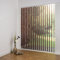 ourdeco® Komplett-Vertikalanlage/Breite: 250 cm/Höhe: 180 cm/Farbe: Cappuccino/Lamellenbreite 127 mm/in der Höhe kürzbar/Decken- oder Wandmontage/lichtdurchlässig