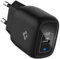 Spigen USB C Ladegerät, 20W PD Netzteil USB C GaN Schnellladegerät kompatibel mit Pixel 7a iPhone 15 14 13 12 Plus Pro Max Mini SE 11 X XS XR 8 AirPods iPad Air 4 Steam Deck und mehr