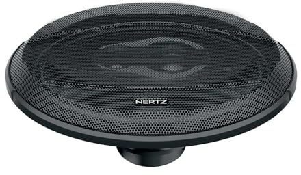 Hertz SX 690.1 NEO – 6x9 3-Wege-SPL-Koaxiallautsprecher, 260 W Peak, 130 W RMS, 94 dB SPL, 4 Ω, wasserabweisender Papierkonus, Tetolon®-Kalottenhochtöner, Neodym N38 H-Magnet