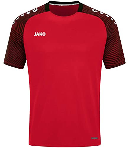 JAKO Herren T-Shirt Performance, Rot/Schwarz, M
