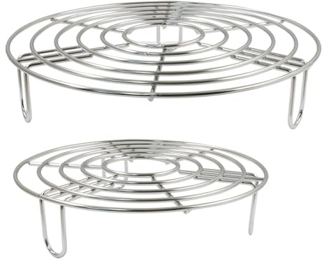 Coufce 2PCS Round Cooling Racks Stainless Steel
