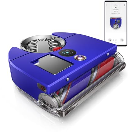 Dyson 360 Vis Nav Robot Vacuum Cleaner, All Floors, Smart Mapping, 360° Navigation, Dirt Detection