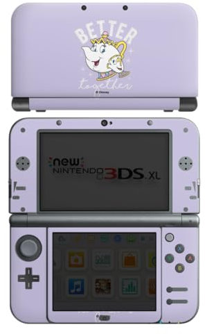 Skin kompatibel mit Nintendo New 3DS XL Folie Sticker Die Schöne und das Biest Disney Tassilo