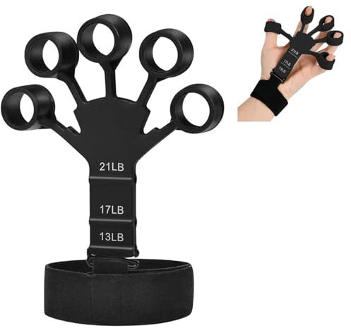 Handtrainer, Fingertrainer, Grifftrainer Krafttrainer, Unterarmtrainer, Steigerung der Griffkraft, Grip Trainer zur Linderung Verschiedener Handschmerzen, Verbessern Sie die Kraft von Hand