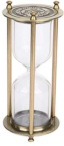 Yosoo Health Gear Orologio Sabbia di Vetro Decorazione per la Casa Decorazione per Clesser Clesser Accessori per Accessori Ornamenti per Ristorante Soggiorno Armadio da Ufficio Festival (Piccola