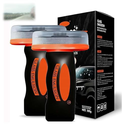 Glass Guard, Qifor Glass Cleaner, detergente per filtri dell'olio per parabrezza dell'auto, spazzola per pulizia dell'olio automobilistico, piastra di pulizia per auto e vetri domestici, miglioramento