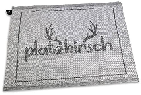 Original JOKIPIIN Sauna Sitzunterlage ''Platzhirsch'' 45x55cm