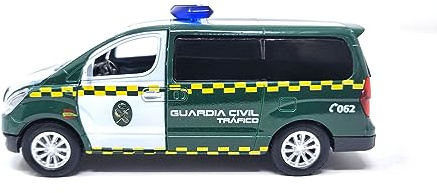 PLAYJOCS GT-8165 FURGÓN G. Civil TRÁFICO Coche metálico Juguete para niños y coleccionistas.