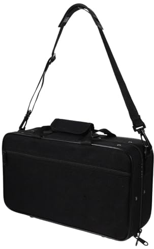 Vaguelly Padded Oxford Cloth Clarinet Case Lightweight Storage Bag with Handles for Easy Transport Durable Clarinet Holder for Travel and Protection Against and Scratches