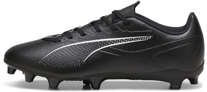 Puma Unisex Adults Ultra 5 Play FG/AG Soccer Shoe, Puma Black-Puma White, 41 EU