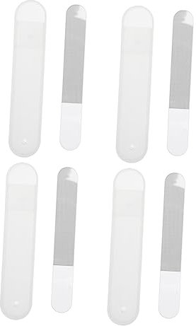 Mikinona 4sets Unghie Con Scatola Strumenti Per Manicure e Pedicure Per Nail Art Pratici e Facili Da Usare Per Professionisti e Principianti