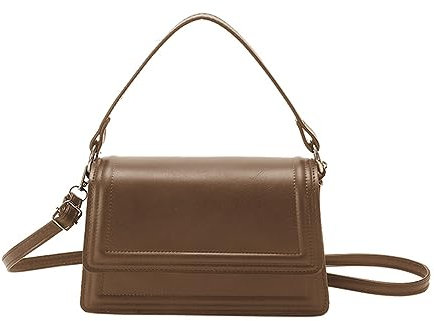 SOUTHJIELING 2023 Neue PU Flap Handtasche Crossbody Tasche Reisetasche Mode Schultertasche Mädchen Frauen Trendy Tasche Vielseitige Koreanische Stil Tasche