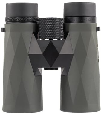 Delta Optical Forest ED Prismáticos 10x42, Lentes ED, Campo de Visión 113m, Resistente al Agua, Aleación de Magnesio y Aluminio