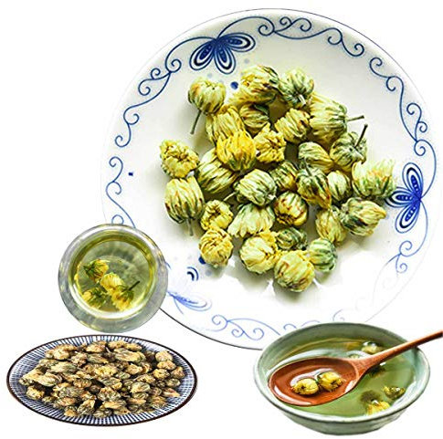 Tisane chinoise Thé de chrysanthème sauvage Nouveau thé parfumé Thé vert Fleurs de soin de la santé Thé de qualité supérieure Nourriture verte saine Rose Aubergine Thé (50)