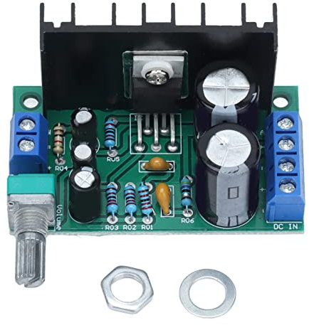 Verstärkermodul Mono Sound Lautsprecher AMP Board 1 Kanal Power Mini Amplification Board Mini Verstärker Board 12‑24V 5W‑120W TDA2050