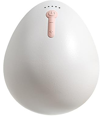 Bwcece Correttore elettrico per capezzoli invertiti, piatti e timidi, ventose ricaricabili con aspirazione più forte, estrattore portatile per capezzoli per allattamento al seno (confezione da 1)