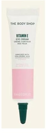 The Body Shop Vitamin E Eye Cream 15ml | Brightening Eye Cream, Hydrating Under Eye Cream with Hyaluronic Acid
