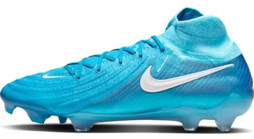 Nike High-Top-Fußballschuh Nike Phantom Luna 2 Elite Fg High-Top-Fußballschuh, Blue Fury/White, FJ2572-400, 44 EU (10 US)