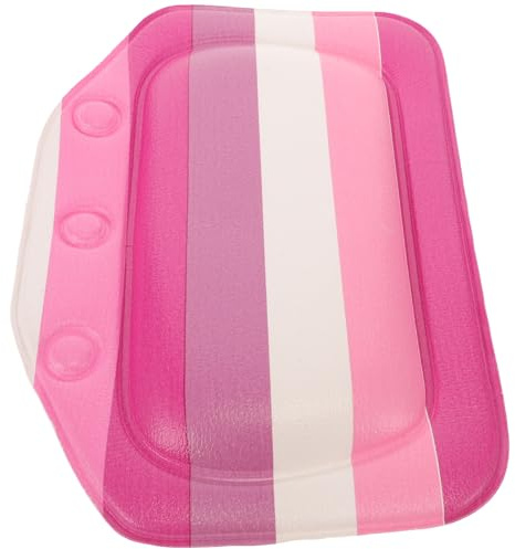VILLFUL Bath Tub Pillow with Suction Cups Soft Foam Bath Pillow Neck and Headrest for Soaking Tub Comfortable Bathroom Cushion for Spa Sauna