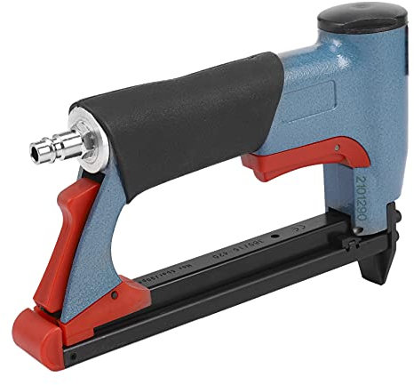 1/2 Pulgada Neumática Grapadora De Clavadora De Grapadora Fina para Muebles Azul Clavadora 4-16Mm Carpintería Neumática Eléctrica De