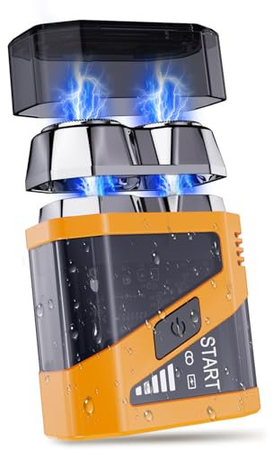 Mini Rasoio Elettrico Shaver Uomo: Rasoio Macchinina Ricaricabile USB Portatile - Wet & Dry Rasoio Rasatura Impermeabile IPX7 - Tascabile Shaver Barba per il Viso Casa Auto Viaggi