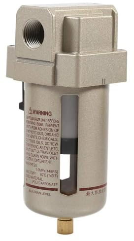 Filtro Aria Compressa, Separatore di acqua ad aria compressa, 1 pezzo durevole 1/2 '' filtro dell'aria compressore trappola per umidità acqua separatore accessori regolatore