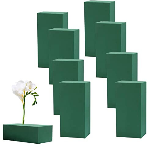 Youao Flores | Espuma Floral Seca,8 Piezas Floristería Flor Espuma Bloque Barro Artificial para cestas Flores Decoraciones Mesa Boda