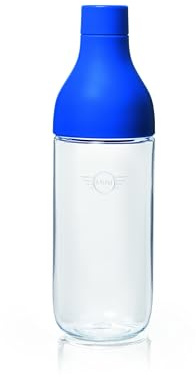 MINI Genuine Water Bottle Colour Block 700ml Blazing Blue Screw Cap Drinking