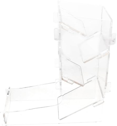 Hohopeti Torre per Dadi da Gioco da Tavolo in Acrilico Antigraffio Leggera e Compatta Accessorio Decorativo per Giochi di Ruolo e Intrattenimento Indoor