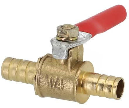 EJUOYO Rubinetto Carburante in Linea,Interruttore, 8 mm, Pompa per Moto, Trattore, Quad, Tosaerba, rubinetti di Scarico Carburante Petcock Interruttore Benzina Gas