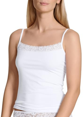 CALIDA Dentelle Confort Naturel T-Shirt Femme