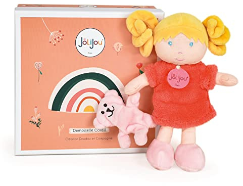 Jolijou Pupazzo La Mia Prima Bambola ma Premiere Poupee, Mlle Corail