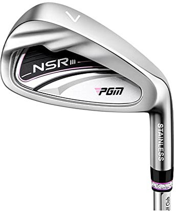Ferri per mazze da golf Mazze da golf da donna No.7 Iron Carbon/Steel Principiante Pratica di golf Concorrenza Ferro da golf da donna (acciaio)
