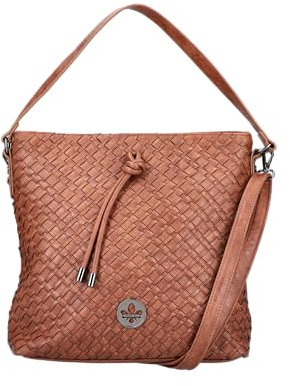 Rieker Damen H1514 Hobo Bag, Braun
