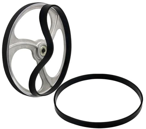 XIONGXIAOZHI 2 Piezas De Neumáticos De Goma De Sierra De Banda, Neumáticos De Sierra De Madera Antideslizantes, 12 Mm De Ancho, 3 Mm De Espesor