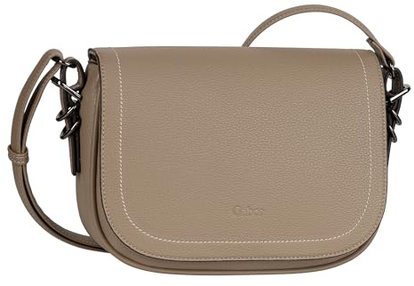 Gabor bags Galinna Damen Überschlagtasche Umhängetasche Mittelgroß Beige