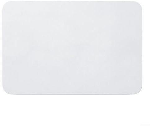 Besttoolifes Tapis de salle de bain antidérapant à séchage rapide et absorbant en pierre de diatomite pour cuisine, buanderie, couloir (blanc) 60 x 40 cm