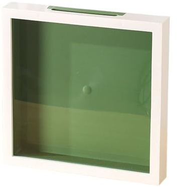 Genérico Archive Box, fácil de usar, 30x30x5cm, marco de sombra de viaje con ranura, caja de aventuras, rápido para instalar, para vacaciones, hogar