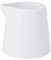 AMBITION Pot à lait en porcelaine 130 ml Kubiko pot à lait blanc petite soucoupe lave-vaisselle et micro-ondes moderne