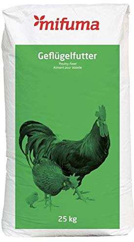 Mifuma Legekorn ECO 25 kg Geflügelfutter Hühnerfutter Gänsefutter Entenfutter Putenfutter