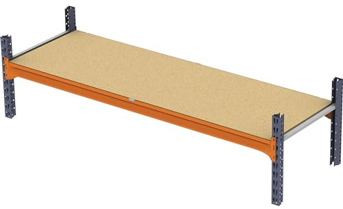 kaiserkraft | Weitspannregal-Fachebene | Spanplatte | BxT 1400 x 492 mm