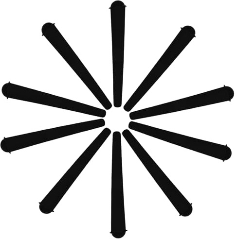 10 Pièces 120mm Joint éTui Tubes Porte avec Couvercle Étanche, Manchons pour Joint Anti-odeur, Joint éTui Tubes Porte pour Accessoires Fumoirs, Anti-odeur Container pour Fumoirs