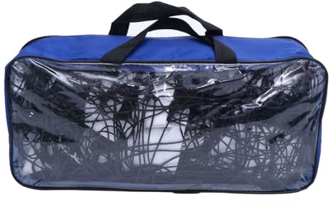 SUPVOX Filet de Beach-Volley Portable 18 X 09 M en Nylon Résistant pour Entraînement et Compétition Filet de Volley-Ball Extérieur Multifonction pour Badminton et Tennis Corde Longue