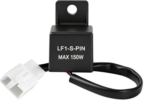 Relé Moto 12V Led, 2 Pines LF1-S-PIN, Universal Relé Intermitente Moto