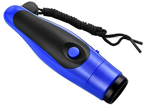Stecto Trainer-Schiedsrichterpfeife mit Trageband, Mehrzweck-Handpfeife, 3-Ton-Pfeife, 130 hohes Volumen Sport, Notfall Überleben