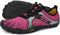 SAGUARO Barfußschuhe Herren Damen Traillaufschuhe Outdoor & Indoor Training Fitnessschuhe Wander Wald Strand Straße Laufschuhe Walkingschuhe Schnell Trocknend Badeschuhe, Krepp Rosa, 39 EU